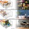 Sorbus Clear Stackable Pull Out Refrigerator Organizer Bins - for Kitchen, Refrigerator, Freezer, Organization and Storage